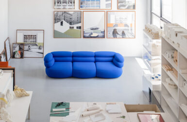 Sit Soundly With the Biboni Sofa by Johnston Marklee for Knoll
