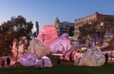 ENESS’s Monumental Rock Garden Is Actually Made of Air