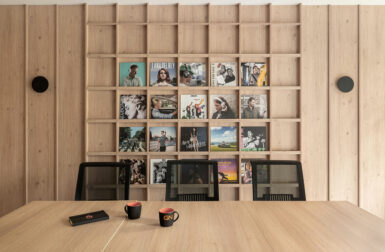 This Office in Poland Fuses Scandinavian Design and Acoustic Performance