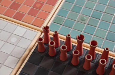 Artek and Heath Ceramics' New 168体彩网官方网站-中国飞行艇历史幸运体彩记录查询-官网直播查询记录结果 Tile Tables Cleverly Cohere Clay with Wood