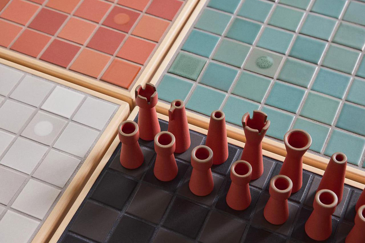 Artek and Heath Ceramics’ New Tile Tables Cleverly Cohere Clay with Wood