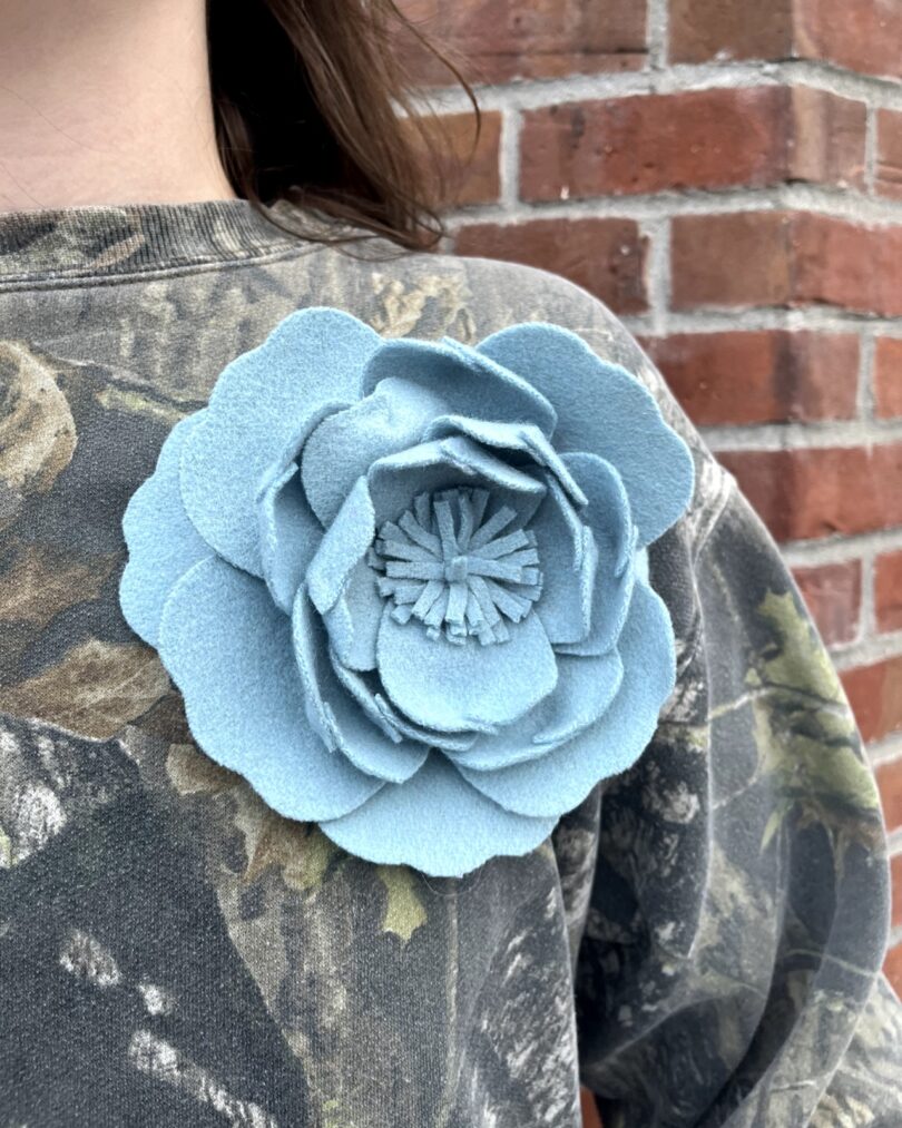 Ste. Marg Scot flower brooch