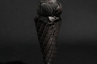 Cj Hendry and Jeni's Splendid Ice Creams Present a Jet Black Collab
