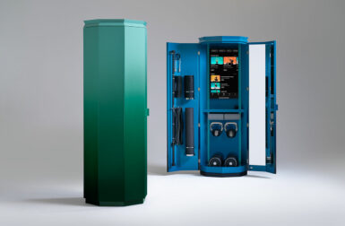 Cassina and Technogym Debut the Hidden Ottagono Home Gym