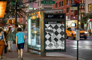Paul Anthony Smith’s Photographs Surprise at 300 City Bus Stops