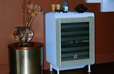 Rocco, The Super Smart Fridge, Keeps Its Cool in Ice Blue