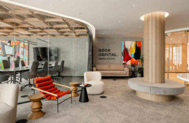 Art Takes Center Stage in Rock Capital’s Warsaw Office by BIT CREATIVE
