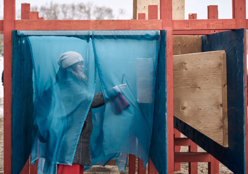 Specularia, art installation, woodbine beach