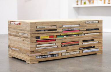 Take 5: Refractions in Glass, Illusions in Fiber, & Bench for Books