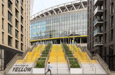 Coldplay and Pantone Present YELLOW 25 at Wembley Park